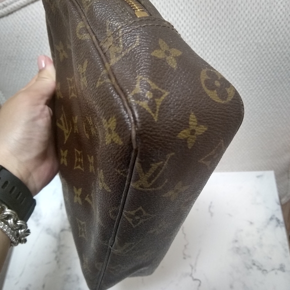 Vintage Louis Vuitton Monogram Trousse 23 Pouch Clutch Bag - Picture 5 of 11